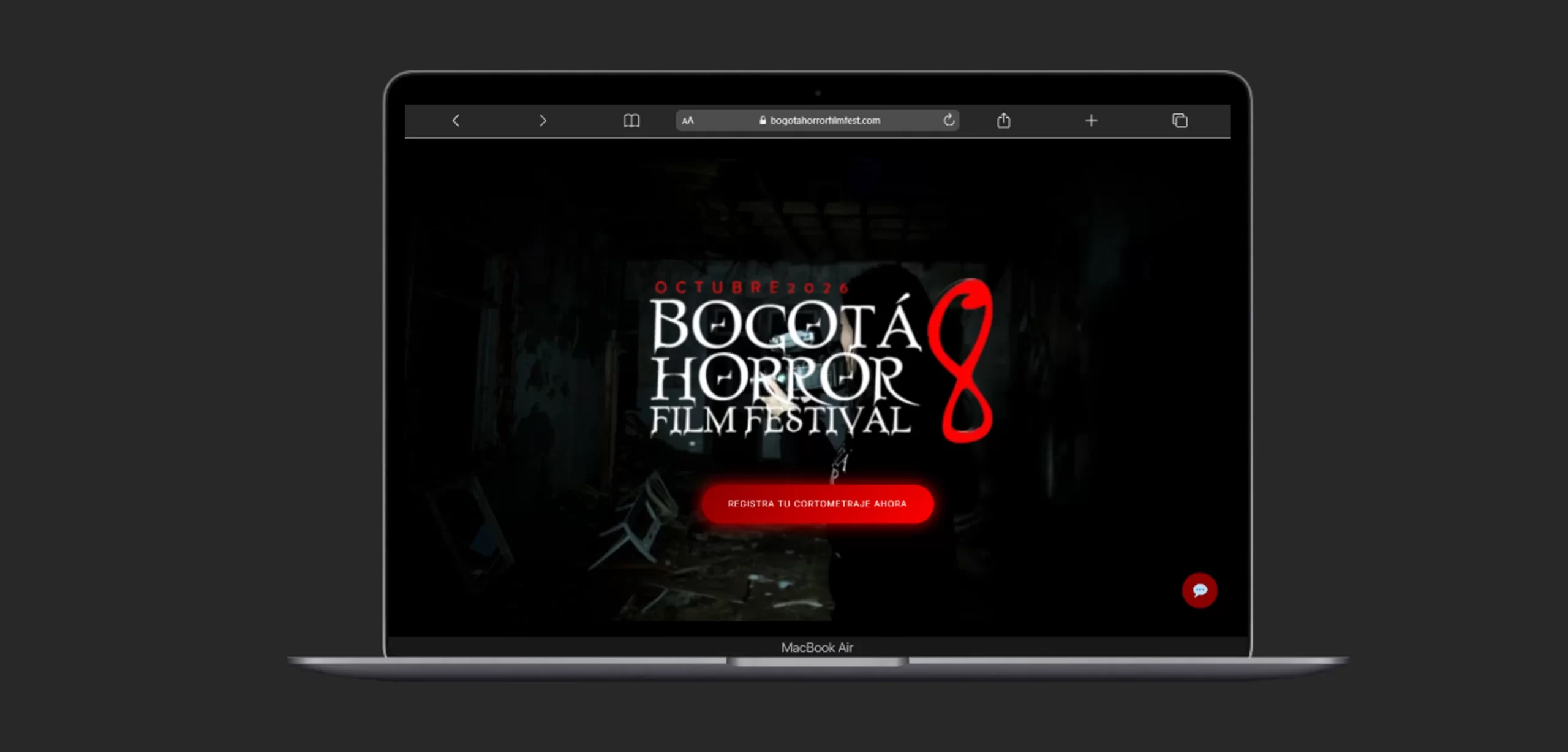 Bogotá Horror Fest Platform Web