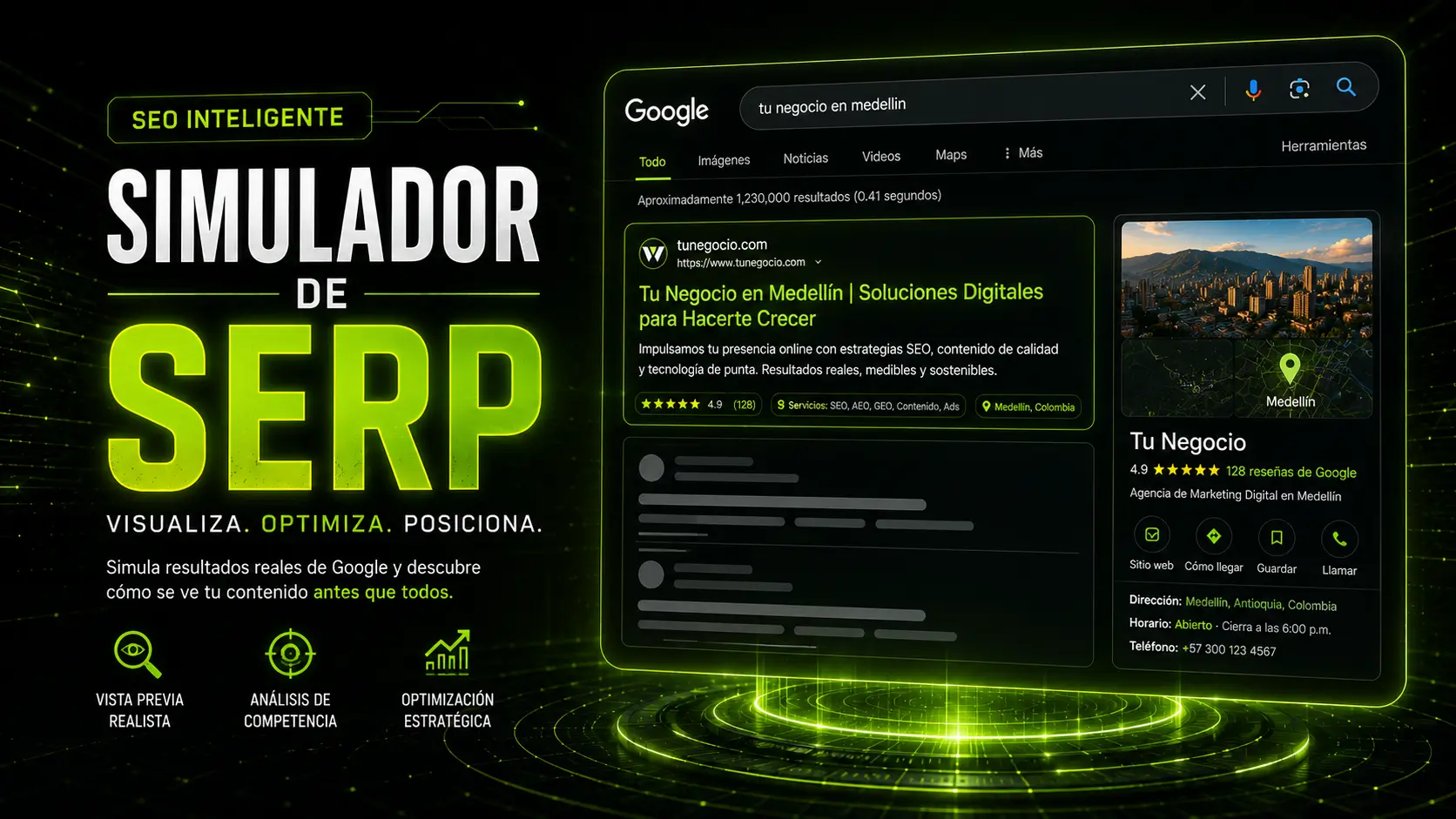 Simulador de SERP
