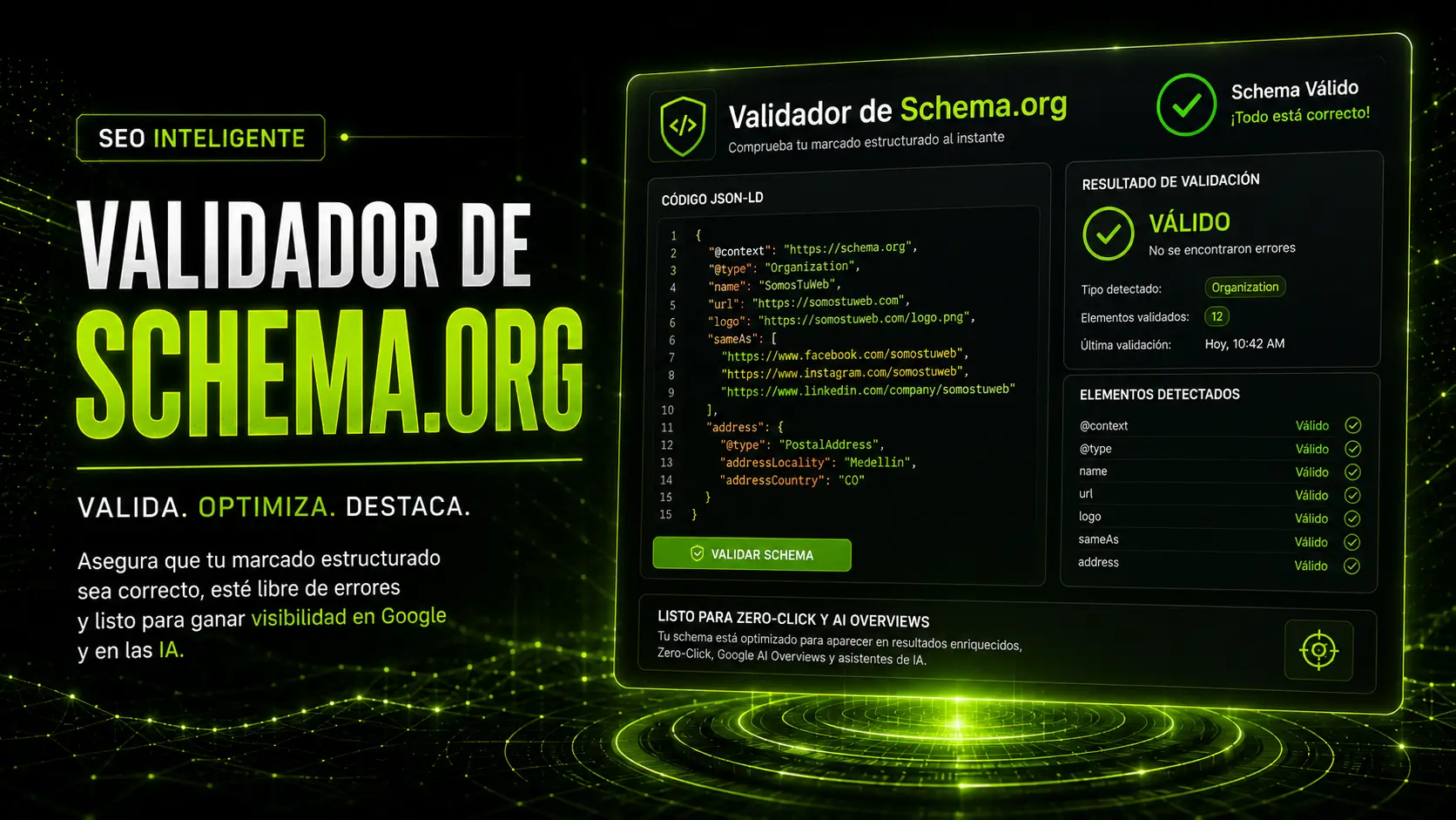 Validador de Schema.org
